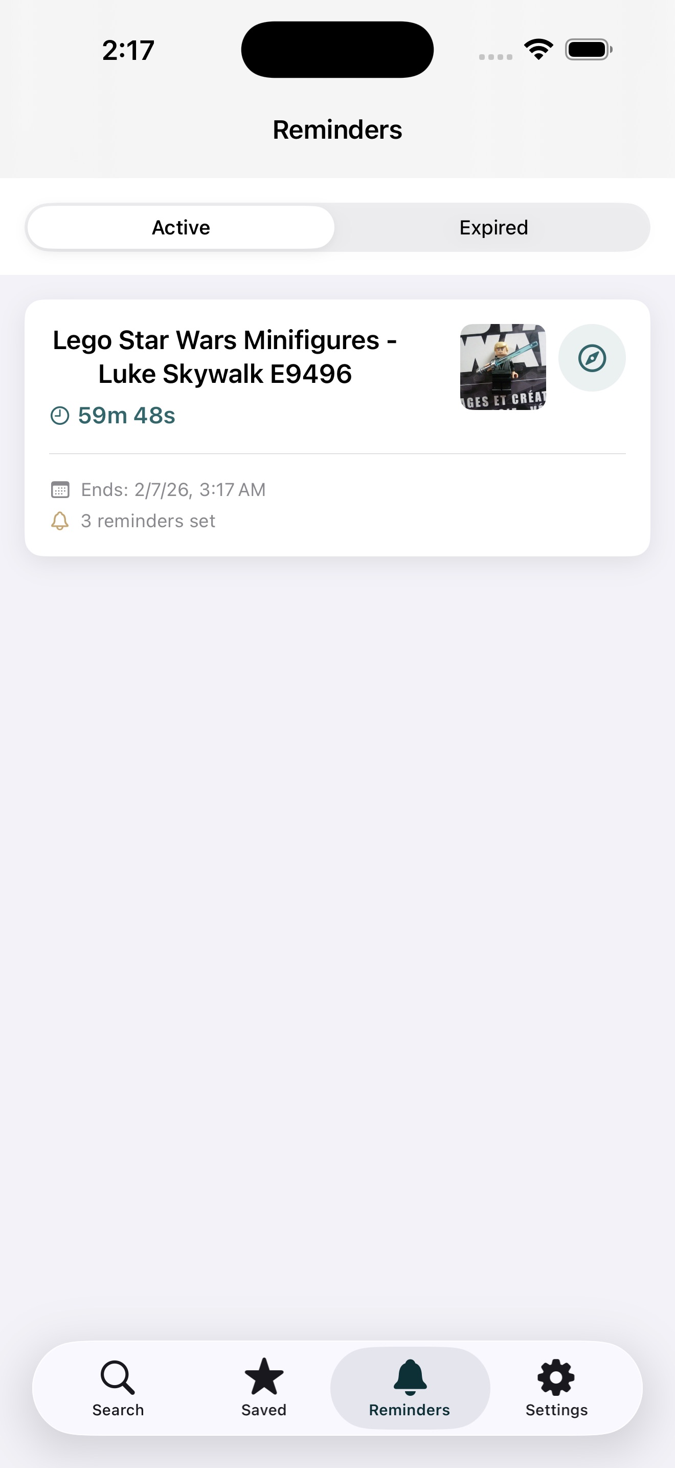 iPhone screenshot