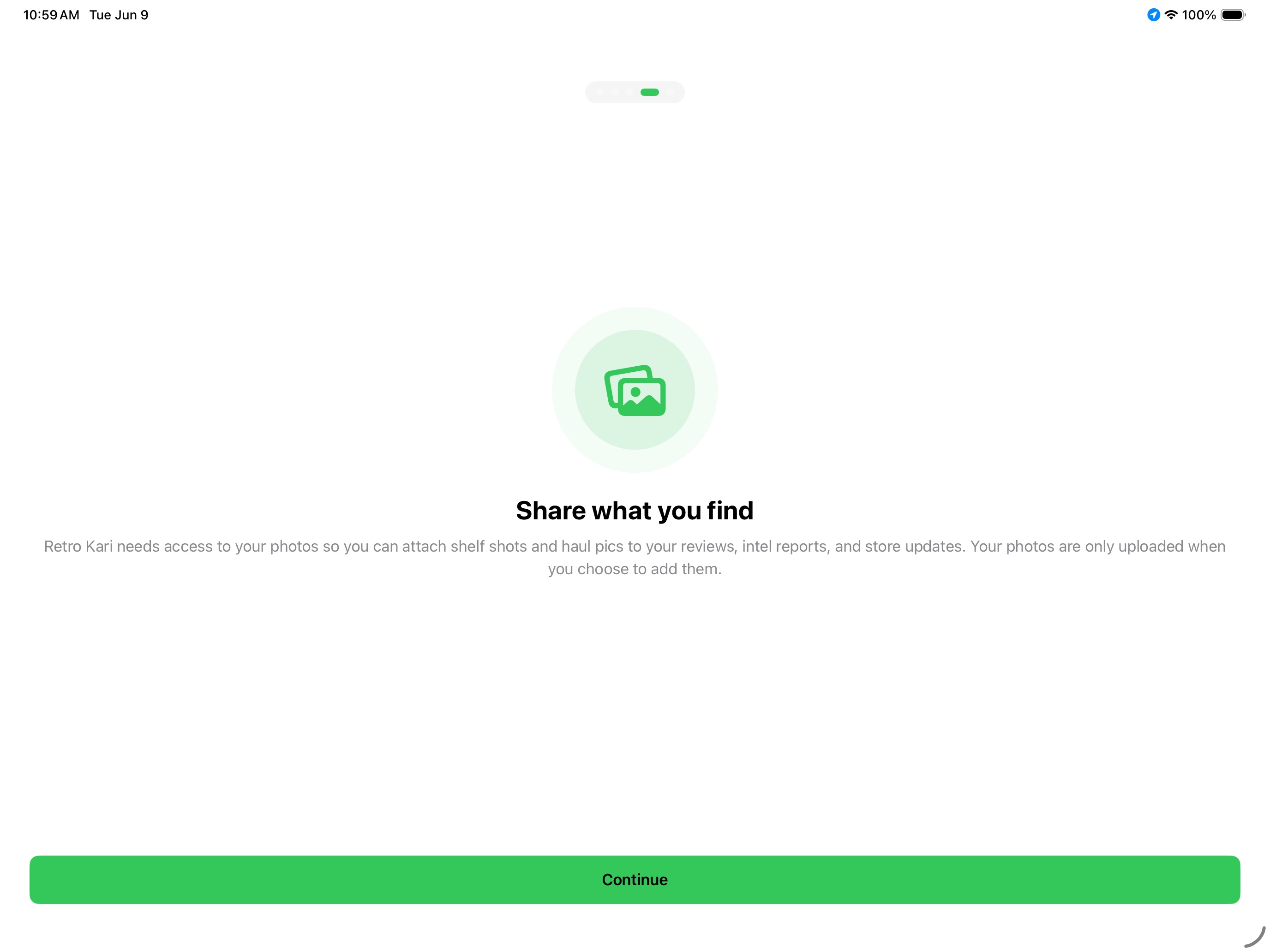 iPad screenshot