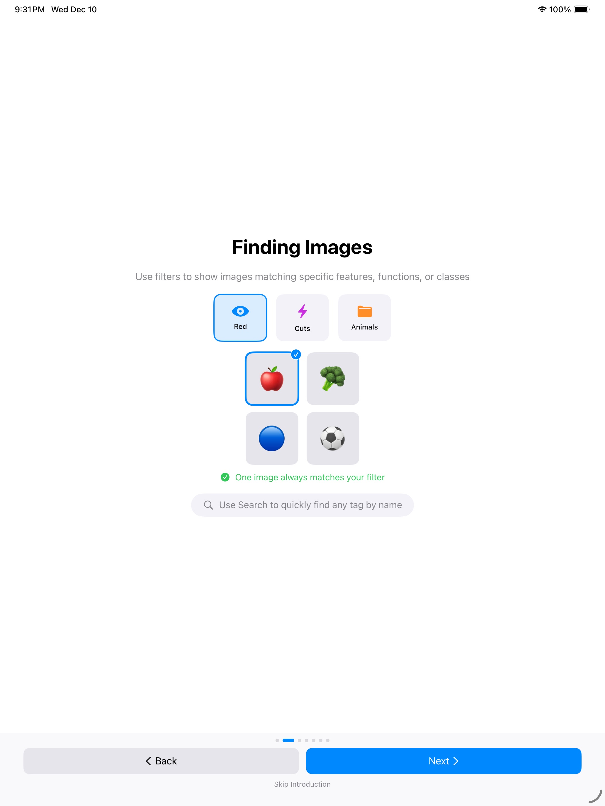 iPad screenshot