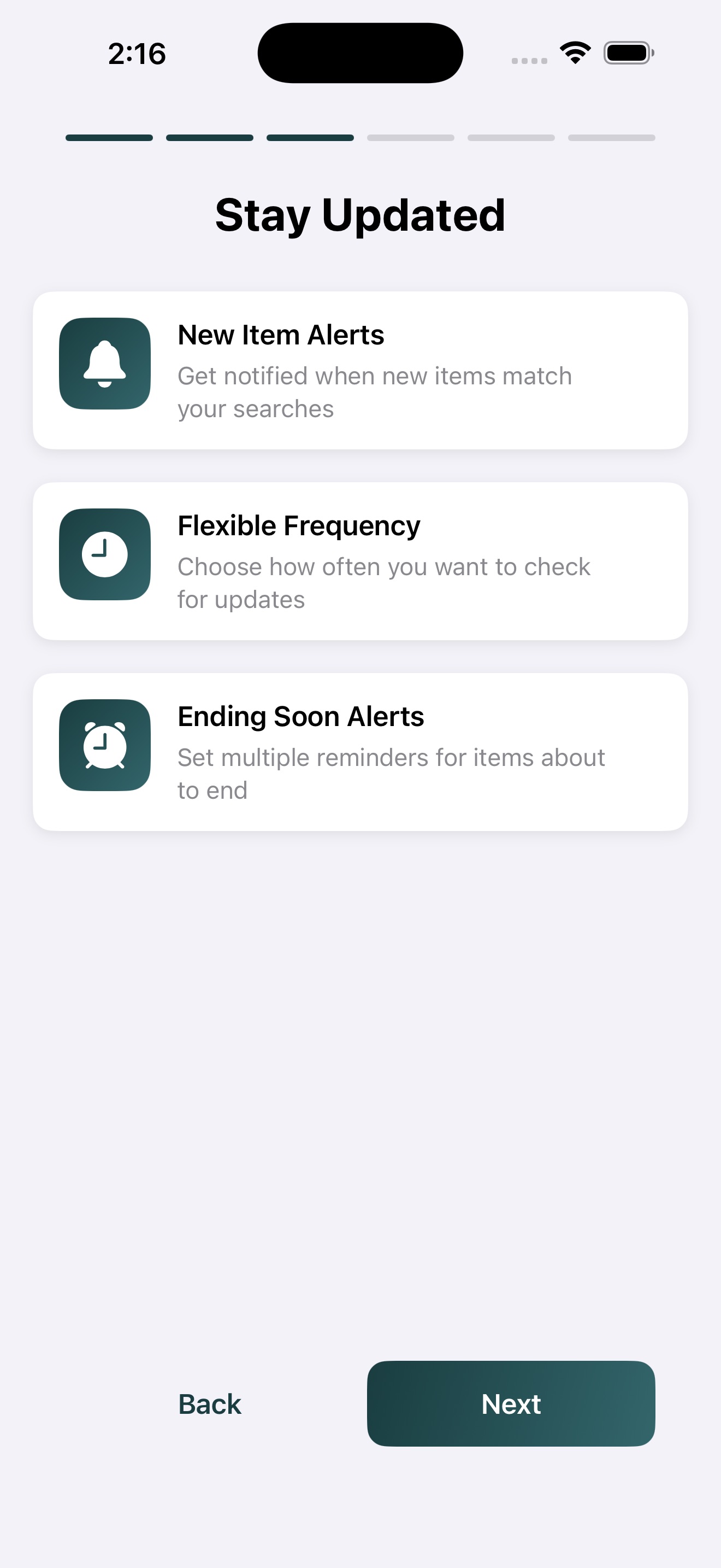 iPhone screenshot