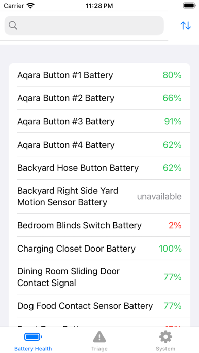 iPhone screenshot